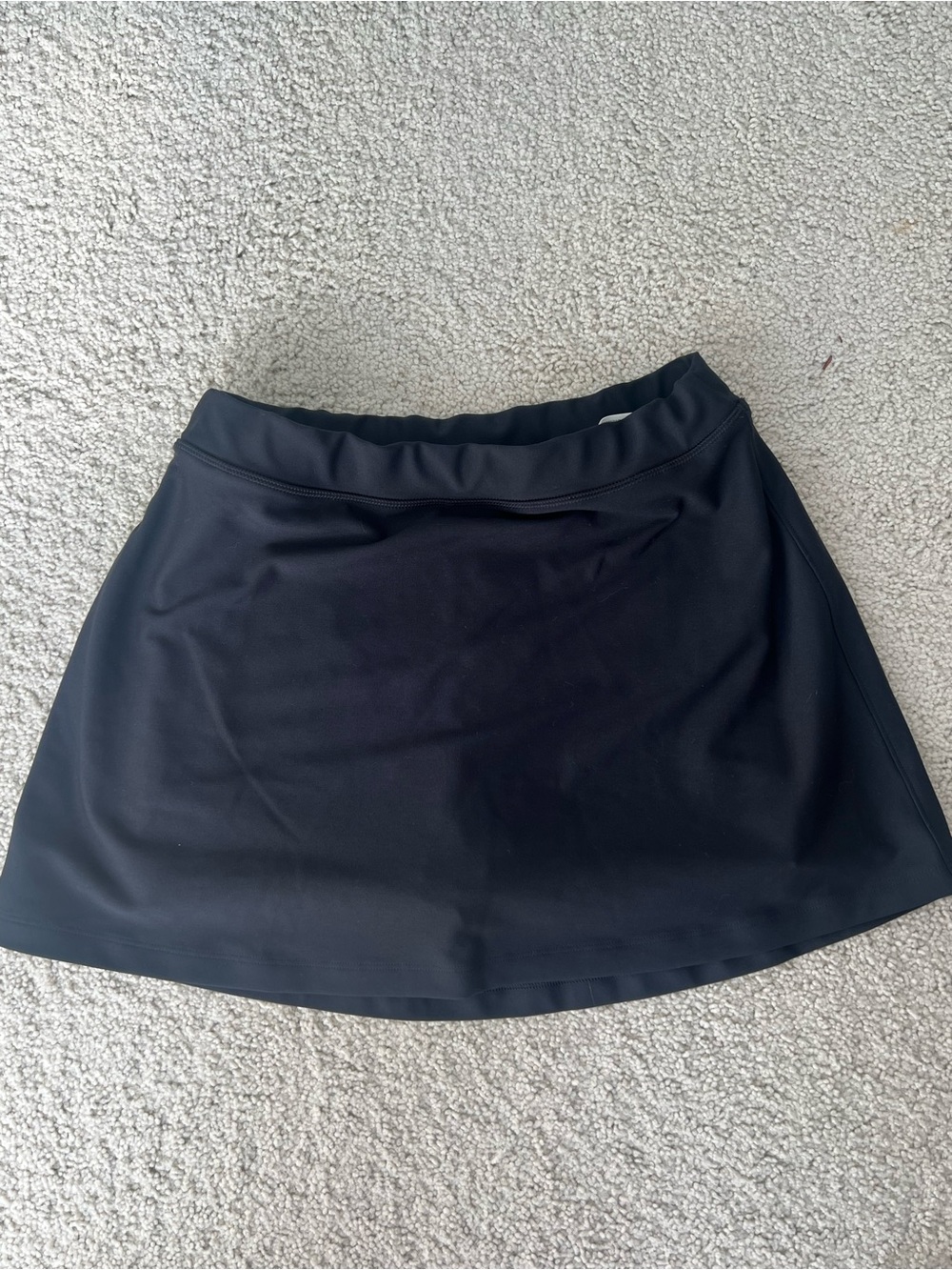 Abercrombie YPB Sculptlux Women’s Black Athletic Skort with Built-In Short